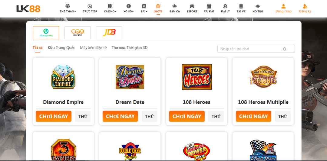 LK8 Slot Game được biết đến như một địa chỉ hàng đầu tại thị trường Việt Nam