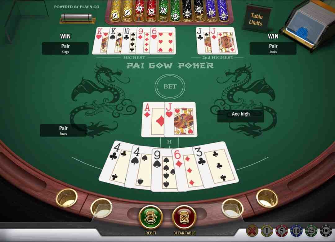 Chơi Gow Poker tại sòng bạc New World