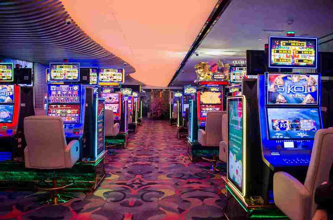 casino có dàn máy chơi game cực hoành tráng