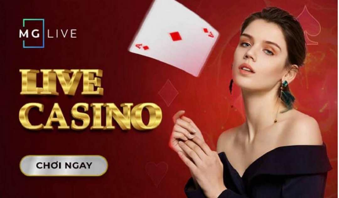 Sảnh live casino tại MG