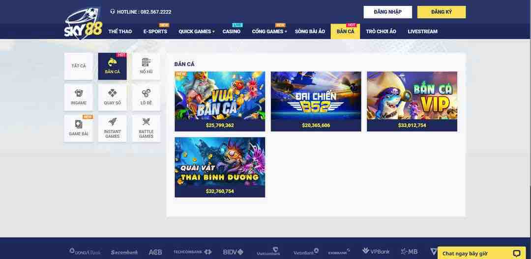 những game đình đám tại Sky88