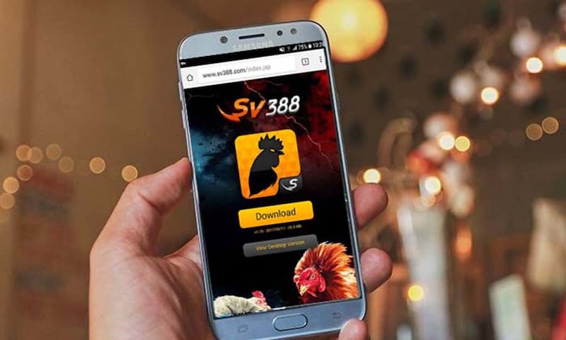 Tải ứng dụng SV388 về điện thoại dùng hệ điều hành Android