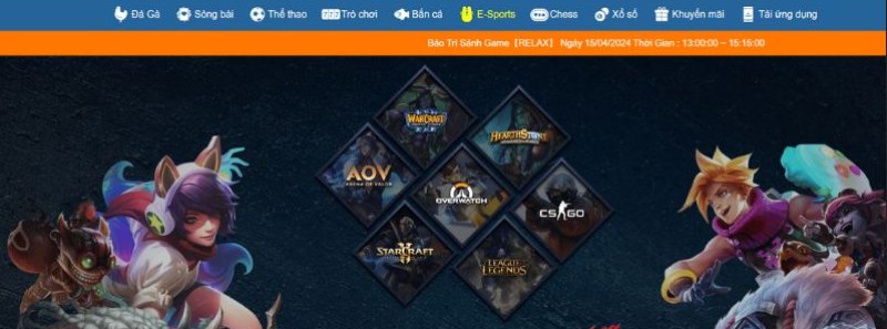 Sảnh game E - Sport Sbobet được hội viên ưa chuộng nhất hiện nay